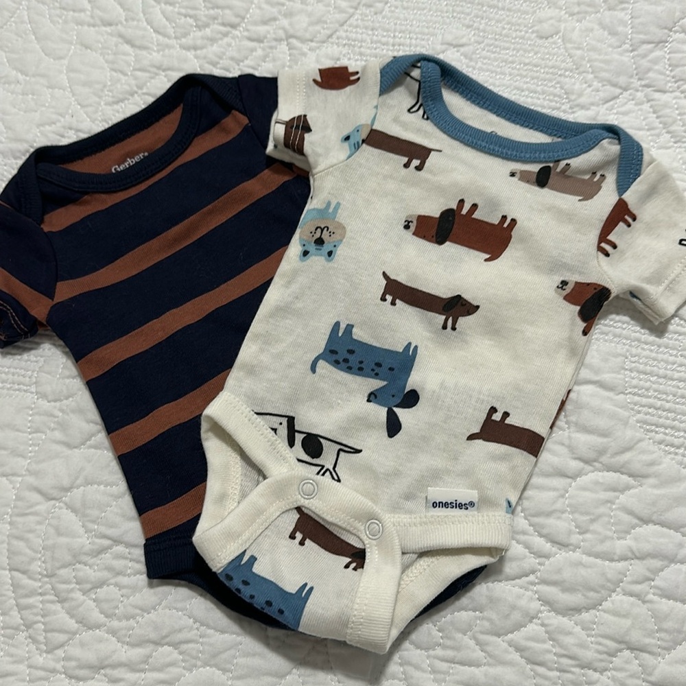 Gerber Preemie Onsies